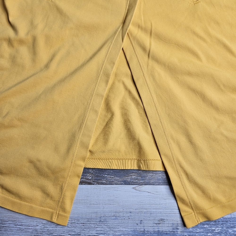 Athleta Tank Top Large Mustard Yellow - Picture 7 of 8